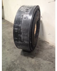 4" wide, 2ply x 1/8" x 1/16" , Rubber Conveyor Belt - Sold by the foot