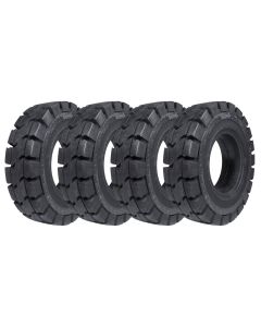 8.25-15 Sentry Tire Duraeco M Tread Forklift Solid Pneumatic Tire | x4 Quantity