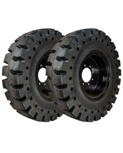 Solid Forklift Tires 300x15 - Sentry Tire x2 Pack