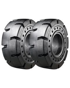 Forklift Solid Pneumatic Tires 8.15-15 Sentry Duraeco x2