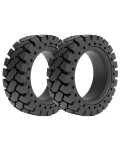 Solid Skidsteer Tires 12-16.5 | Set of 2 | Durable & Reliable