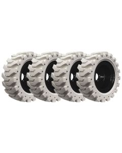 Nonmarking Skidsteer Tires & Wheels | Set of 4