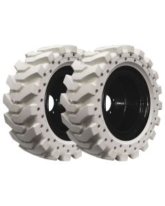 Non-Marking Solid Tire & Wheel Set - 14.00x24 V2D x2