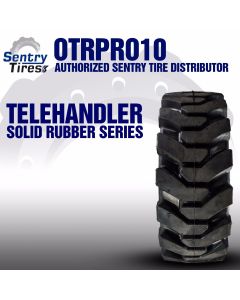 1400x24 Sentry Tire Solid Telehandler Tires 2 Tires /w Wheels 14.00x24 1400-24
