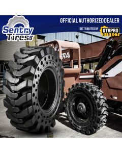 1300x24 Sentry Tire Telehandler Solid Tires w Wheels 13.00x24 1300-24 for Legacy