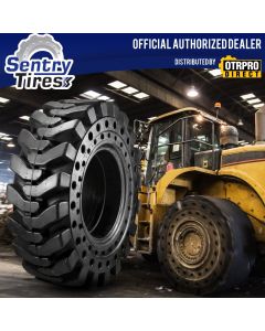14x17.5 Solid Skid Steer Tires SET OF 4 WITH WHEELS 14-17.5 FOR MUSTANG