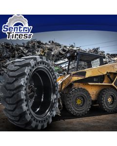 Sentry Tire Solid Tires With Wheels 30x6-16